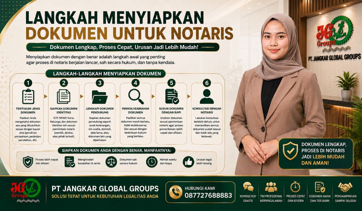 Langkah Menyiapkan Dokumen untuk Notaris