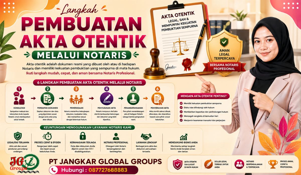 Langkah Pembuatan Akta Otentik melalui Notaris