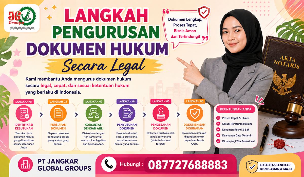 Langkah Pengurusan Dokumen Hukum Secara Legal