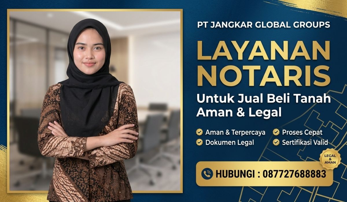 Layanan Notaris Untuk Jual Beli Tanah Aman Legal