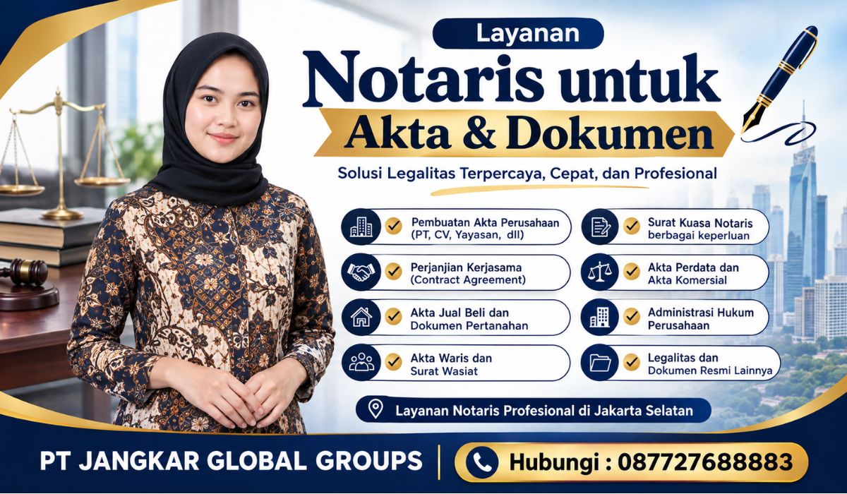 Layanan Notaris untuk Akta & Dokumen