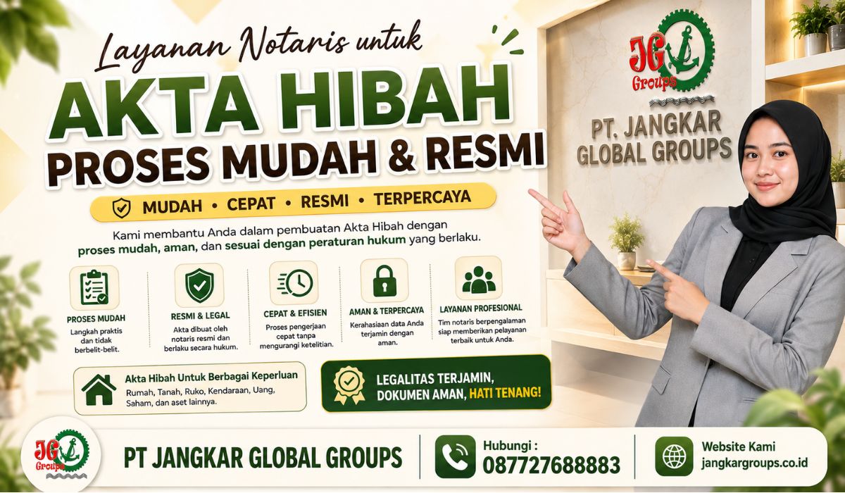 Layanan Notaris untuk Akta Hibah Proses Mudah & Resmi