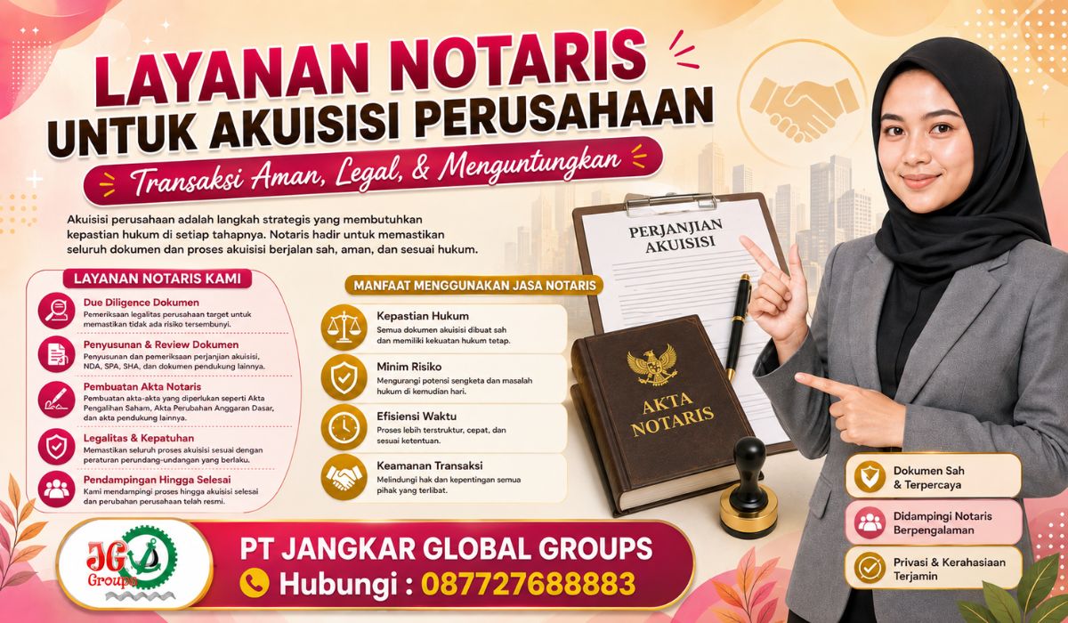 Layanan Notaris untuk Akuisisi Perusahaan