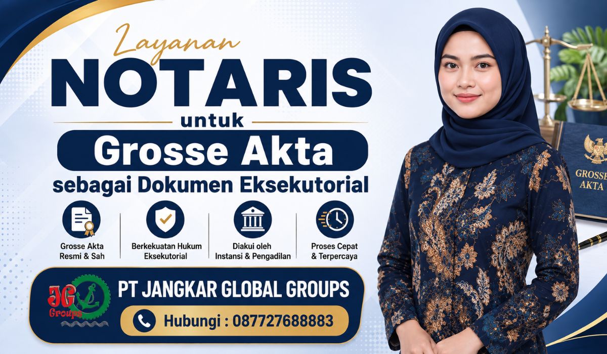 Layanan Notaris untuk Grosse Akta sebagai Dokumen Eksekutorial