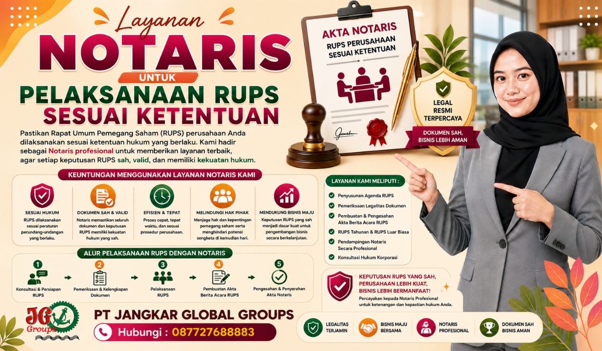 Layanan Notaris untuk Pelaksanaan RUPS Sesuai Ketentuan