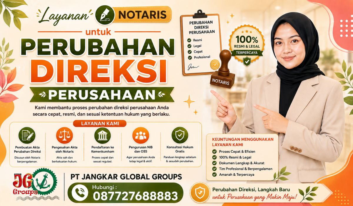 Layanan Notaris untuk Perubahan Direksi Perusahaan