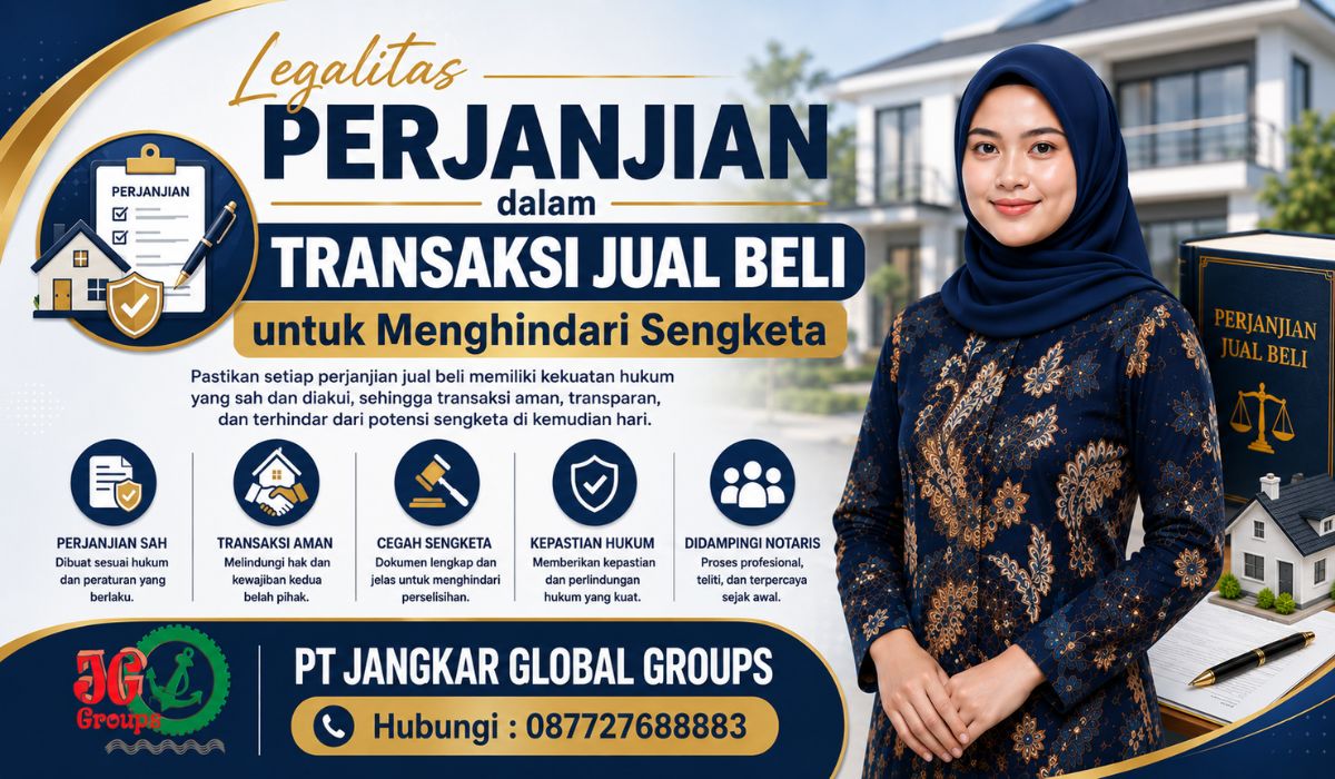 Legalitas Perjanjian dalam Transaksi Jual Beli
