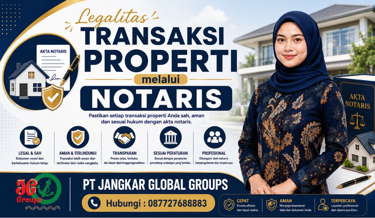 Legalitas Transaksi Properti melalui Notaris