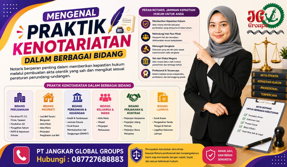 Mengenal Praktik Kenotariatan dalam Berbagai Bidang