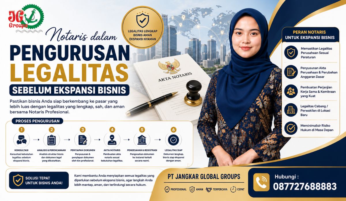Notaris dalam Pengurusan Legalitas Sebelum Ekspansi Bisnis