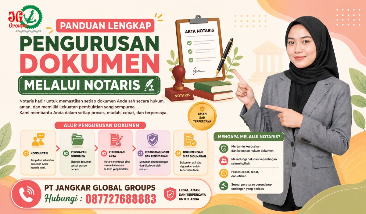 Panduan Lengkap Pengurusan Dokumen melalui Notaris