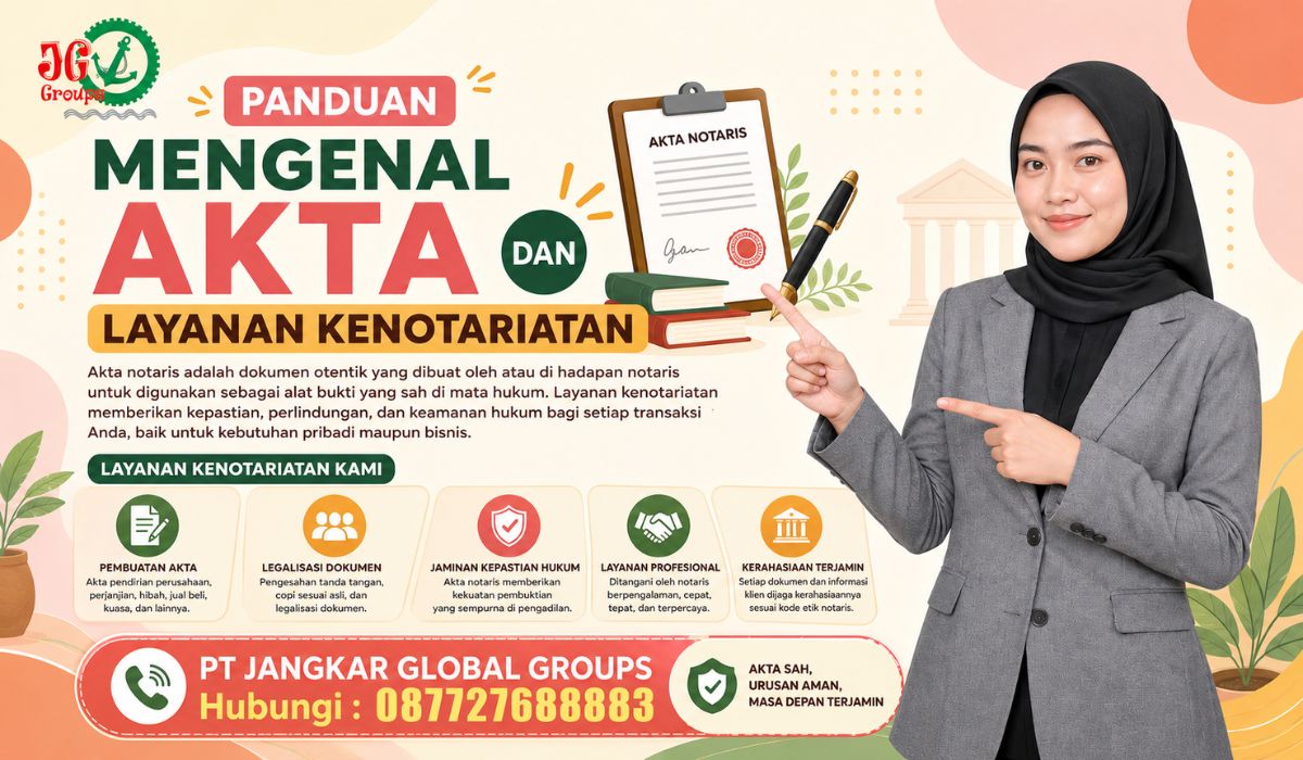 Panduan Mengenal Akta dan Layanan Kenotariatan
