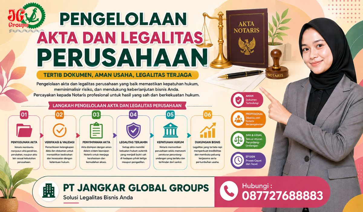Pengelolaan Akta dan Legalitas Perusahaan