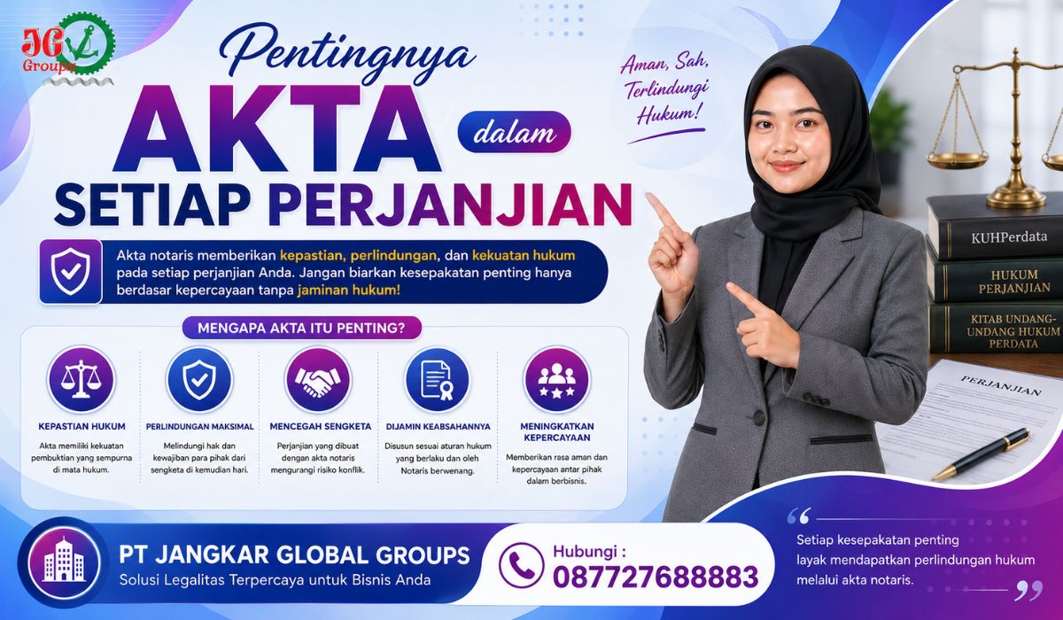 Pentingnya Akta dalam Setiap Perjanjian