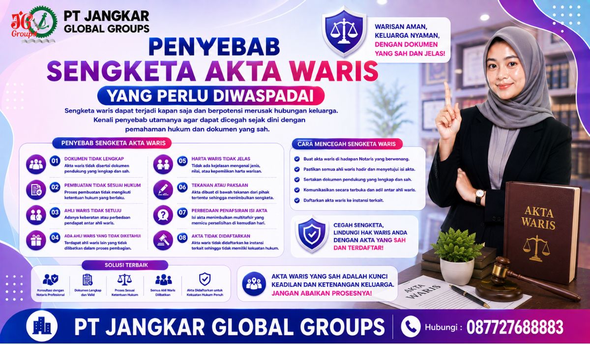 Penyebab Sengketa Akta Waris Yang Perlu Diwaspadai