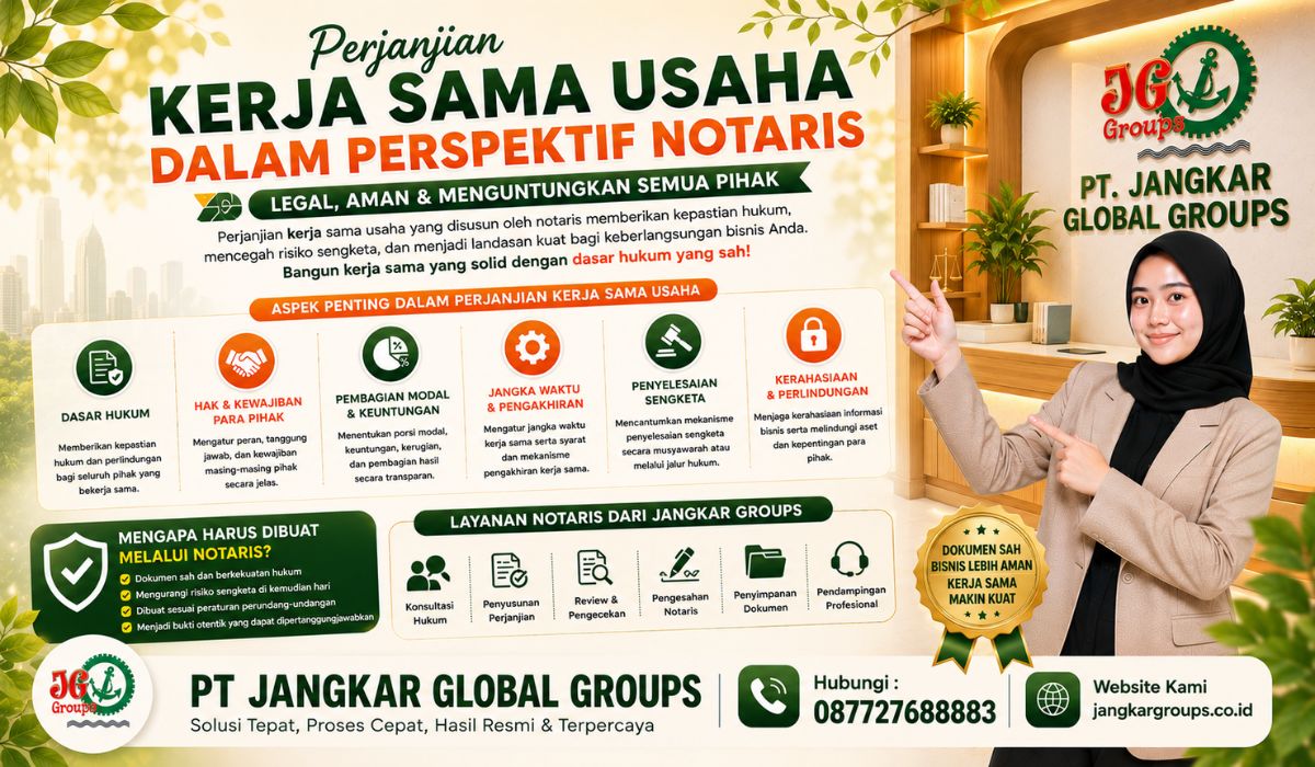 Perjanjian Kerja Sama Usaha dalam Perspektif Notaris