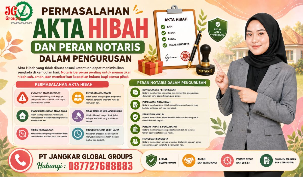 Permasalahan Akta Hibah dan Peran Notaris dalam Pengurusan