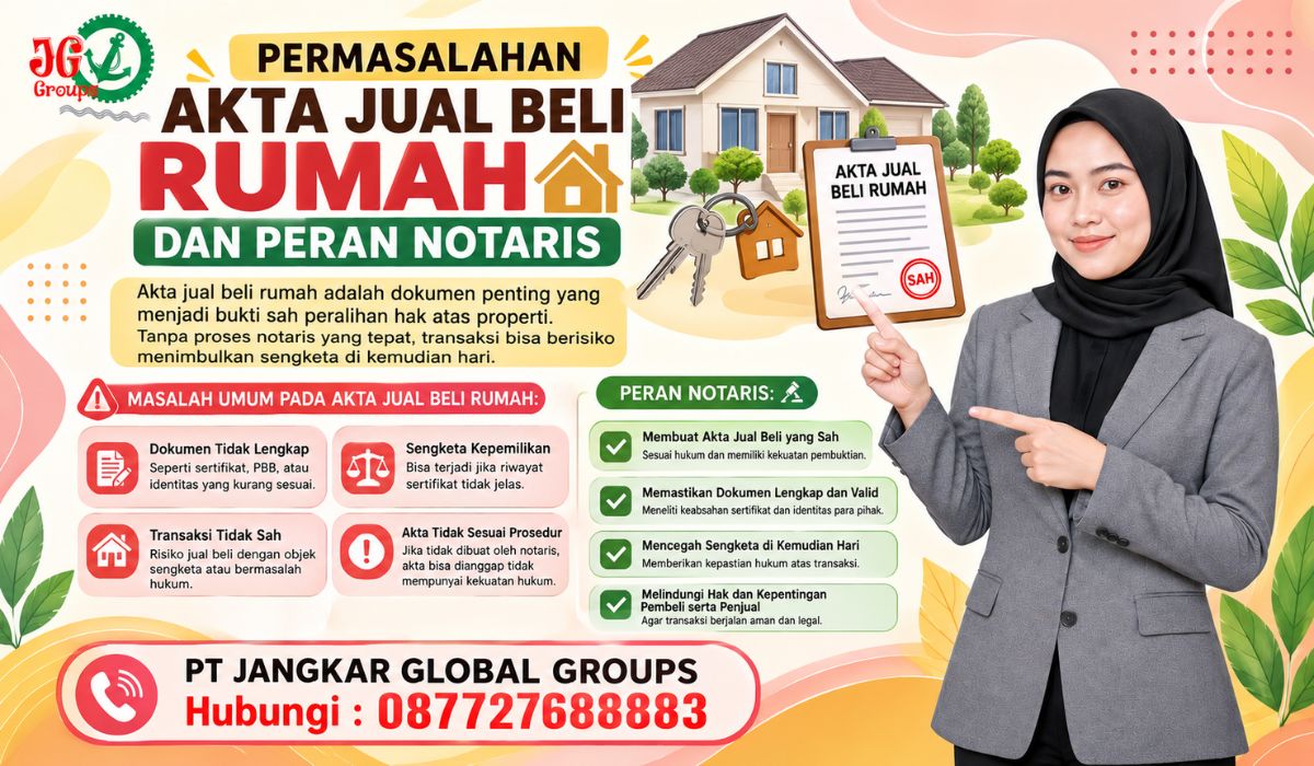 Permasalahan Akta Jual Beli Rumah dan Peran Notaris