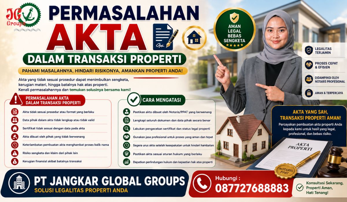 Permasalahan Akta dalam Transaksi Properti