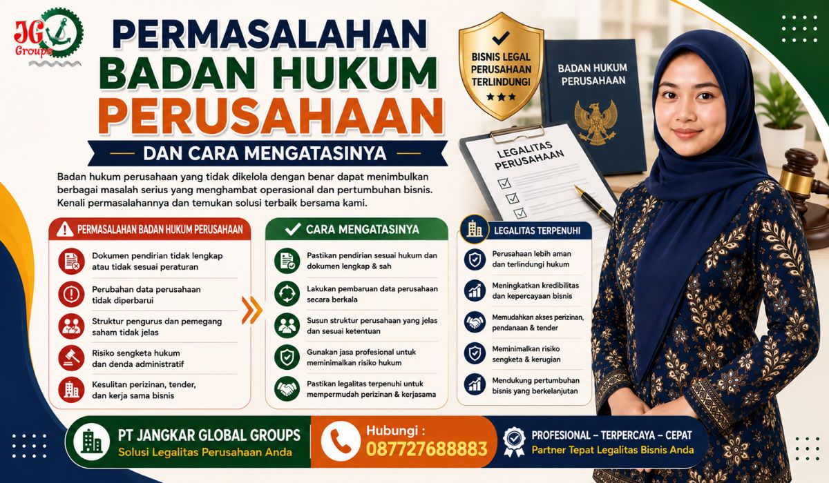 Permasalahan Badan Hukum Perusahaan dan Cara Mengatasinya