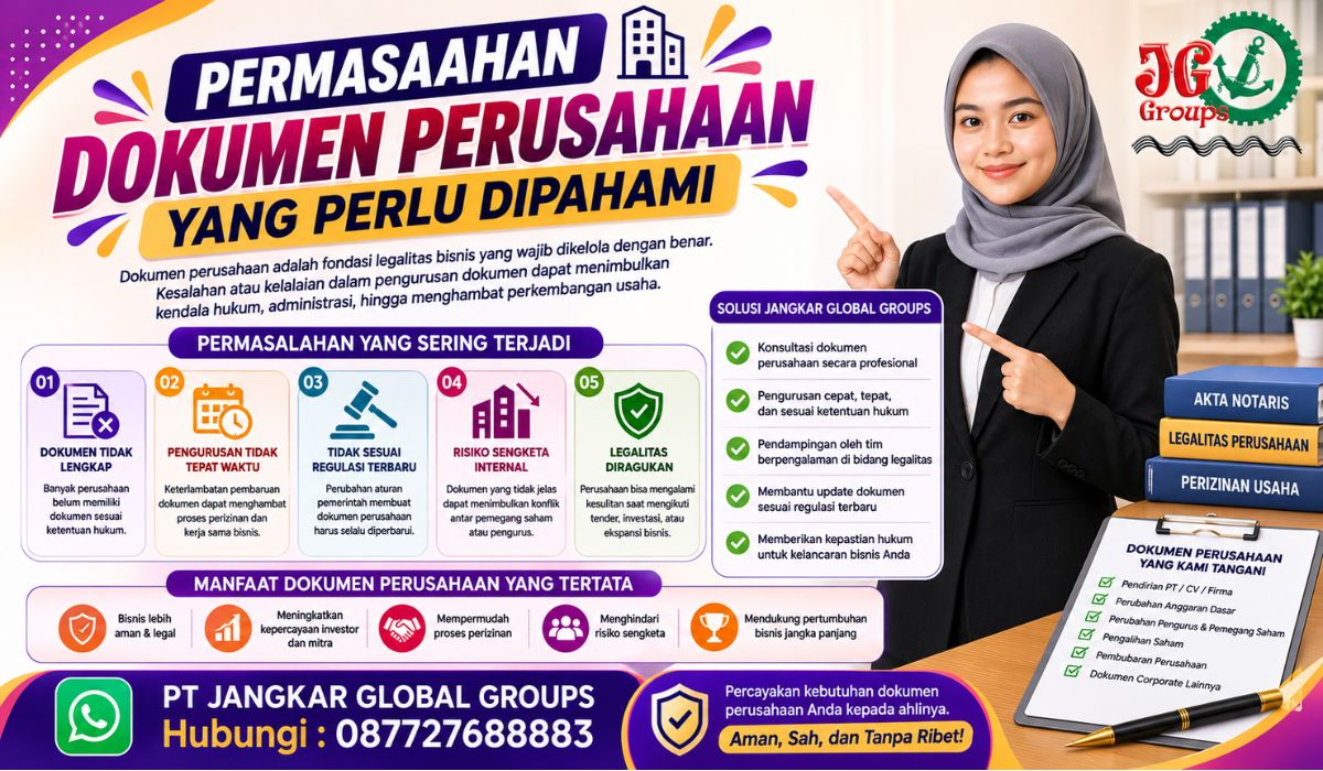 Permasalahan Dokumen Perusahaan yang Perlu Dipahami