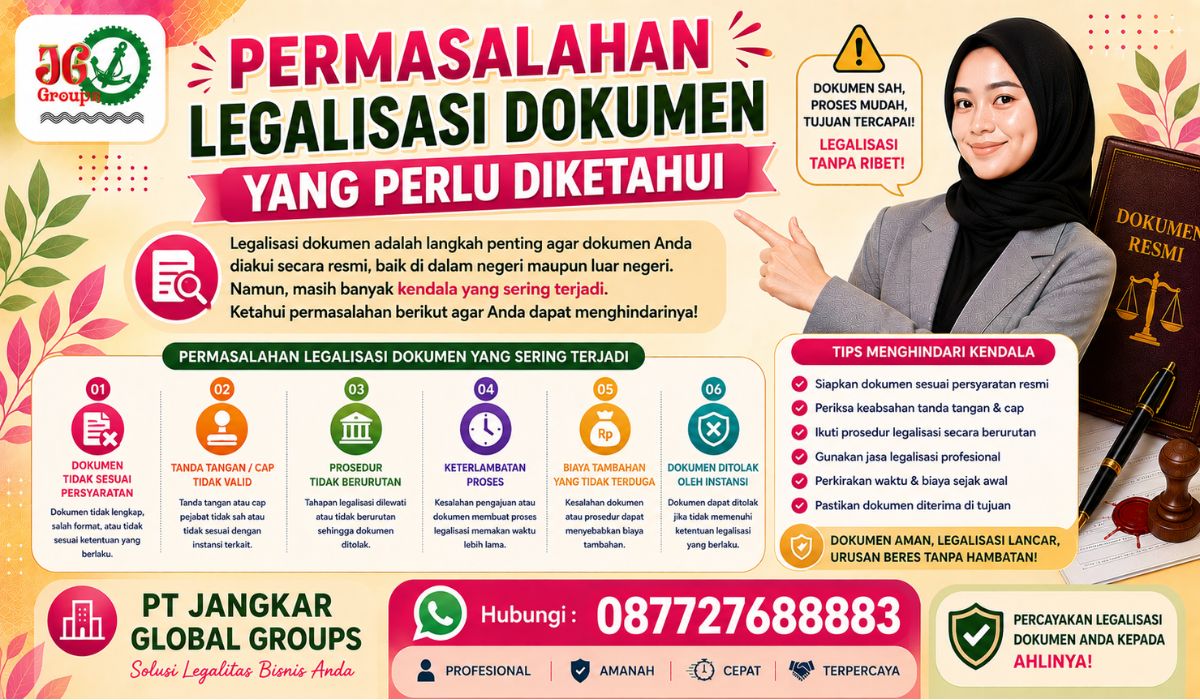 Permasalahan Legalisasi Dokumen yang Perlu Diketahui