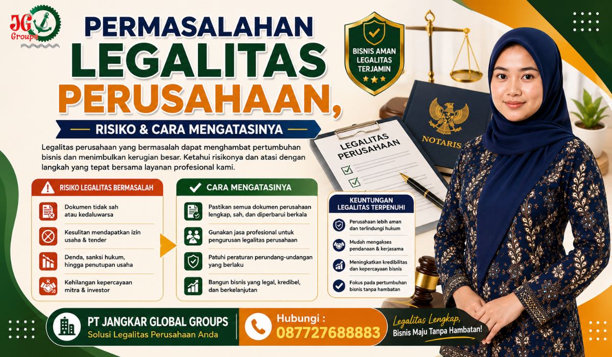 Permasalahan Legalitas Perusahaan, Risiko & Cara Mengatasinya
