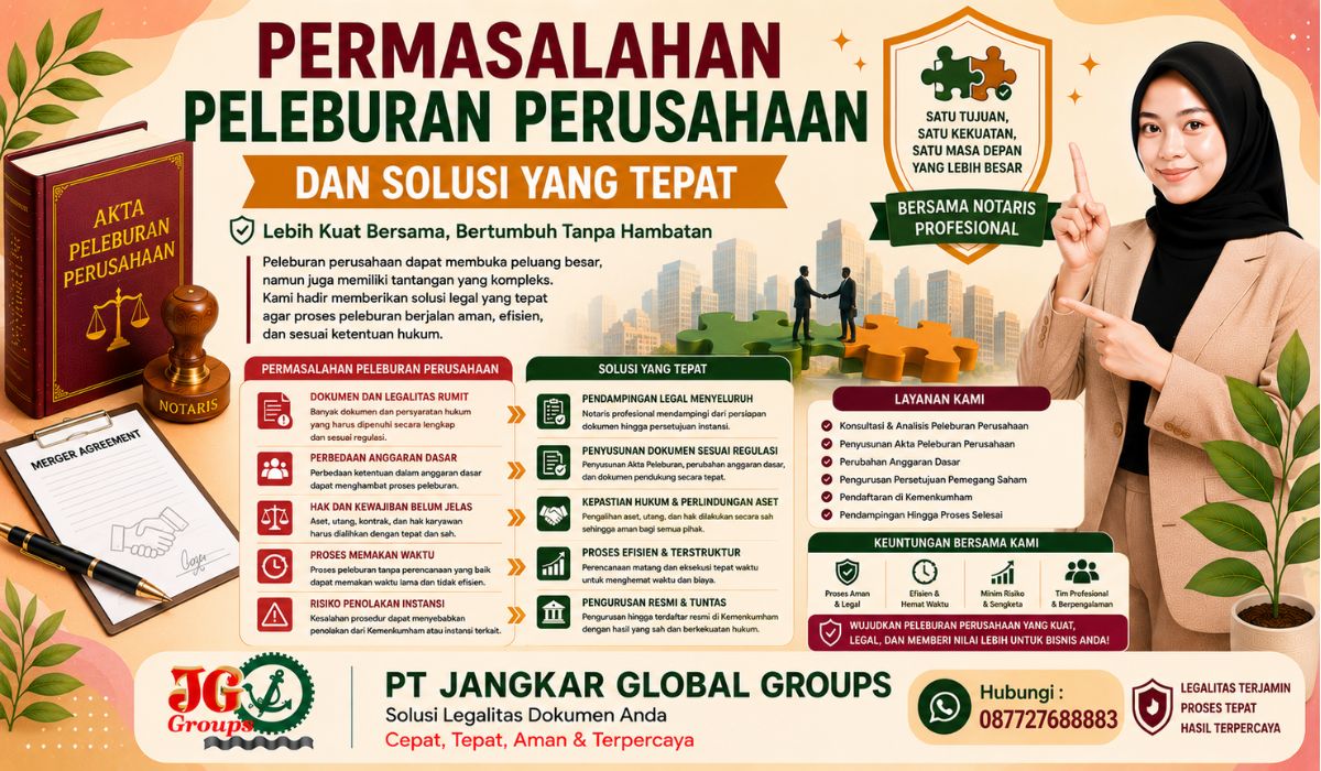 Permasalahan Peleburan Perusahaan dan Solusi yang Tepat