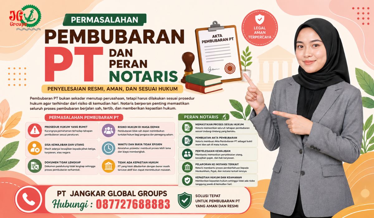 Permasalahan Pembubaran PT dan Peran Notaris