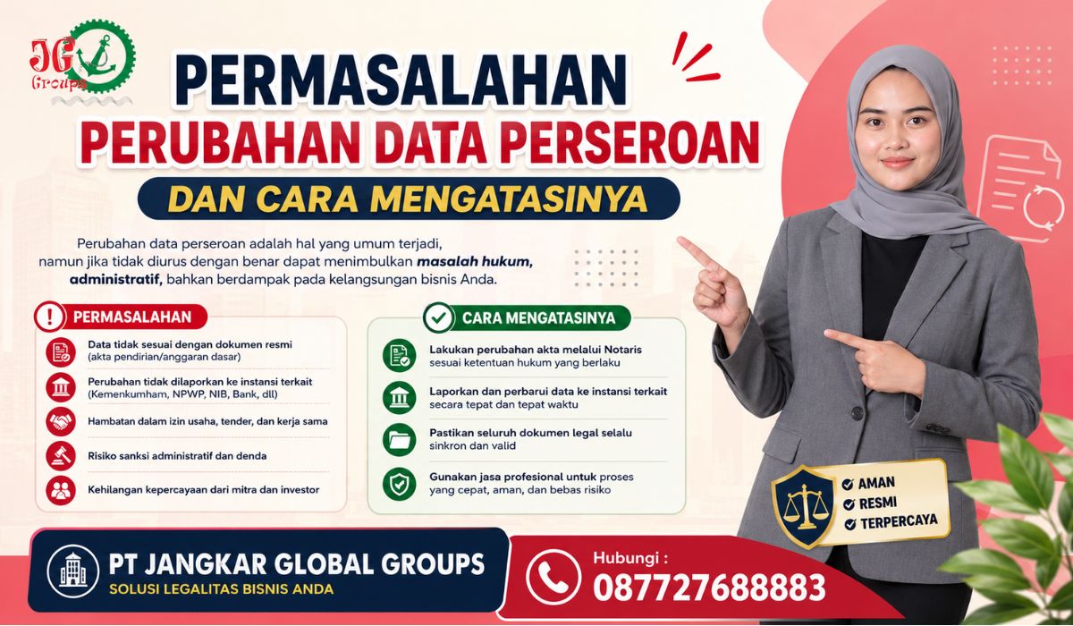 Permasalahan Perubahan Data Perseroan dan Cara Mengatasinya
