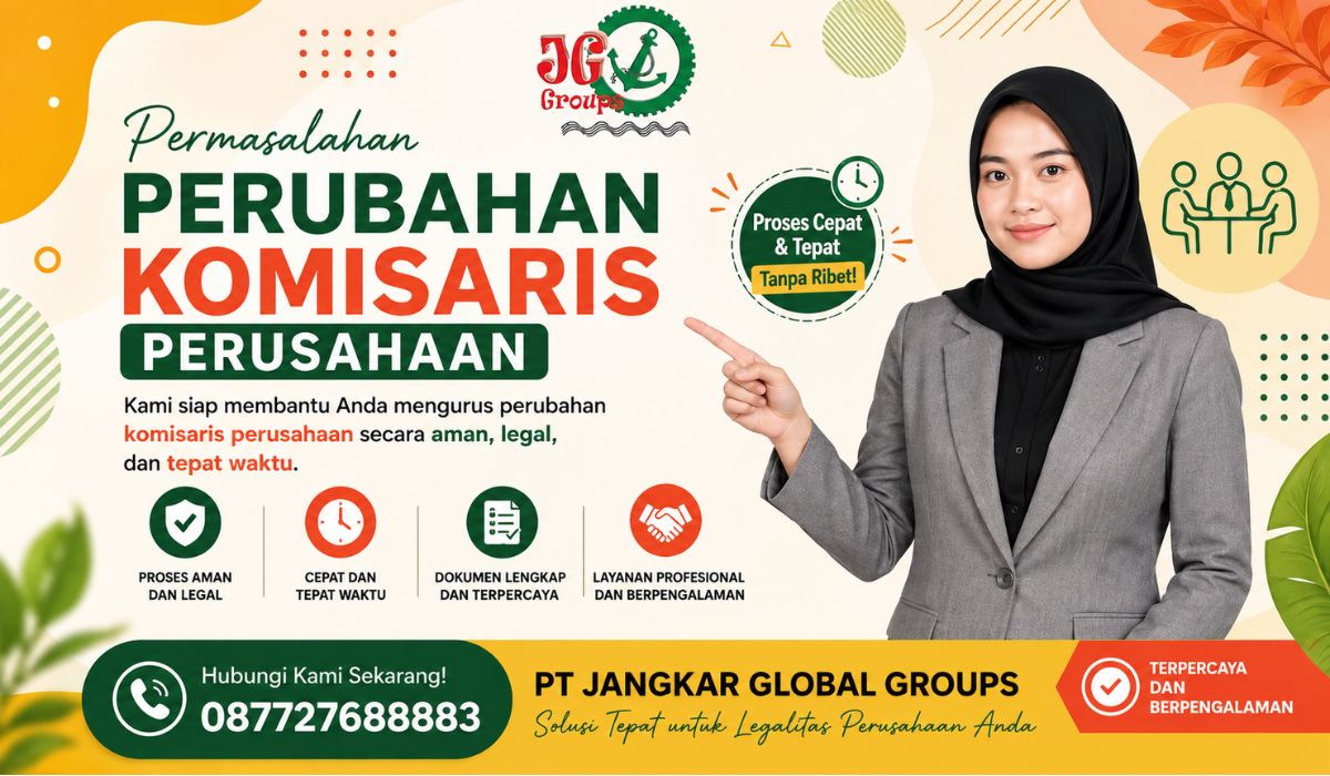 Permasalahan Perubahan Komisaris Perusahaan