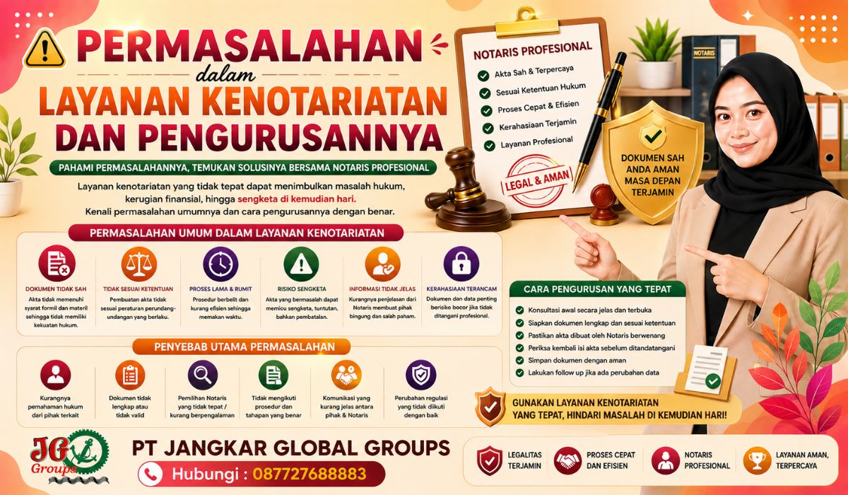 Permasalahan dalam Layanan Kenotariatan dan Pengurusannya