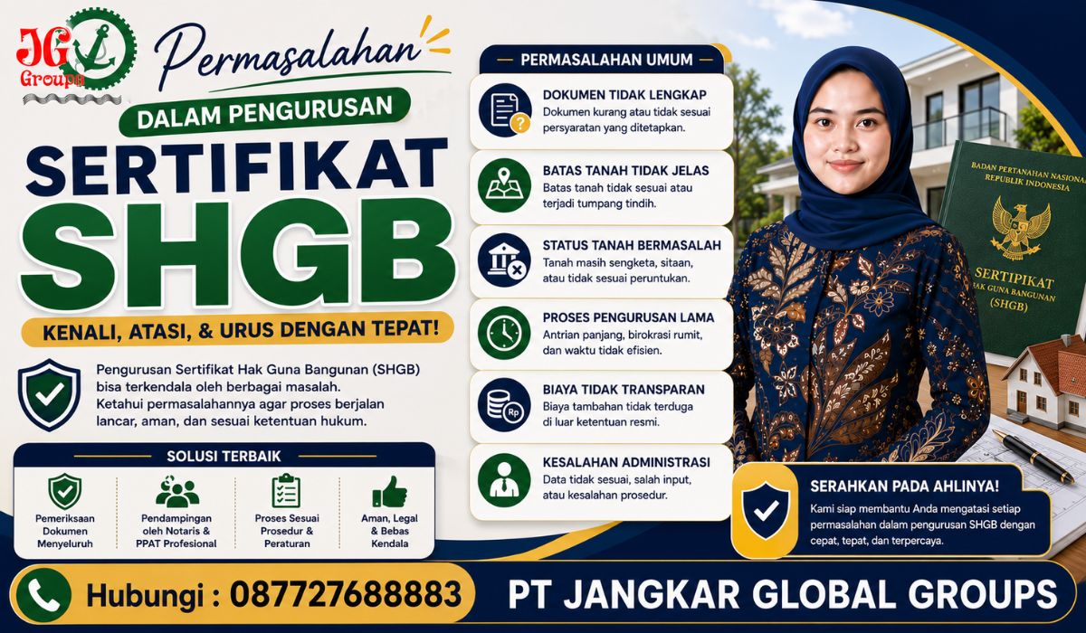 Permasalahan dalam Pengurusan Sertifikat SHGB