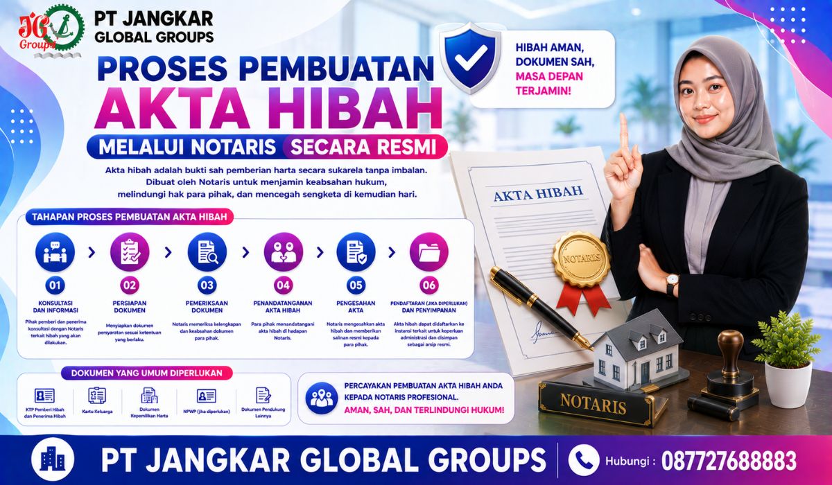 Proses Pembuatan Akta Hibah Melalui Notaris Secara Resmi