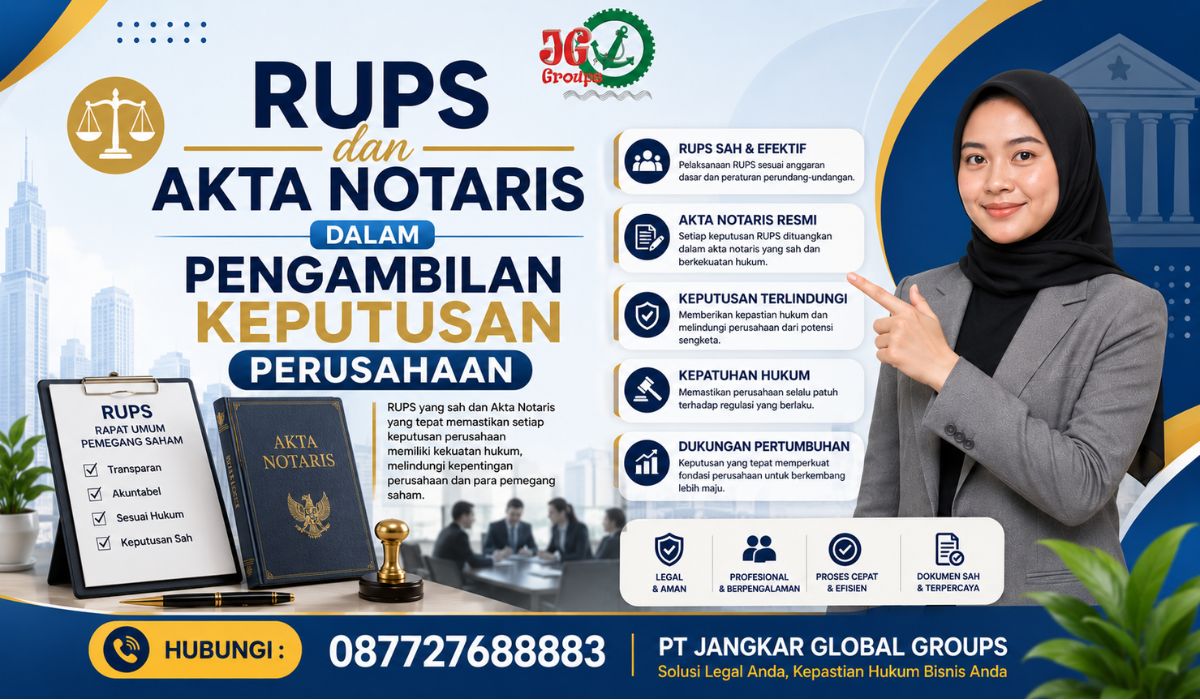 RUPS dan Akta Notaris dalam Pengambilan Keputusan Perusahaan