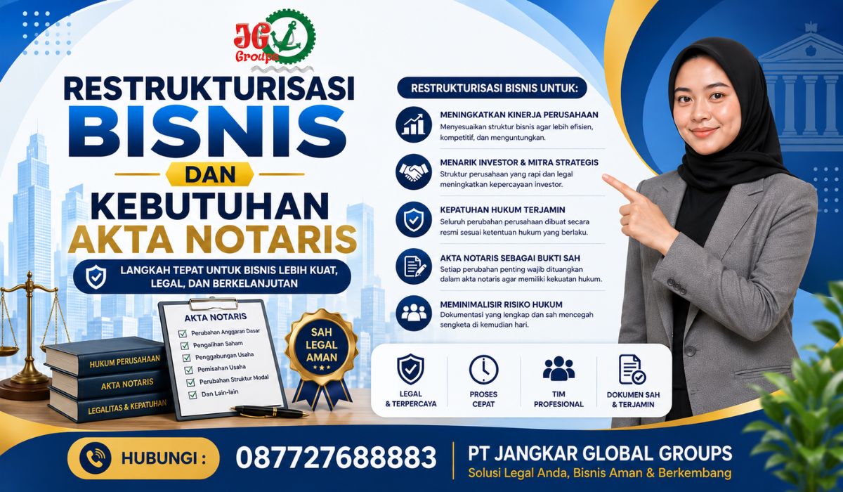 Restrukturisasi Bisnis dan Kebutuhan Akta Notaris