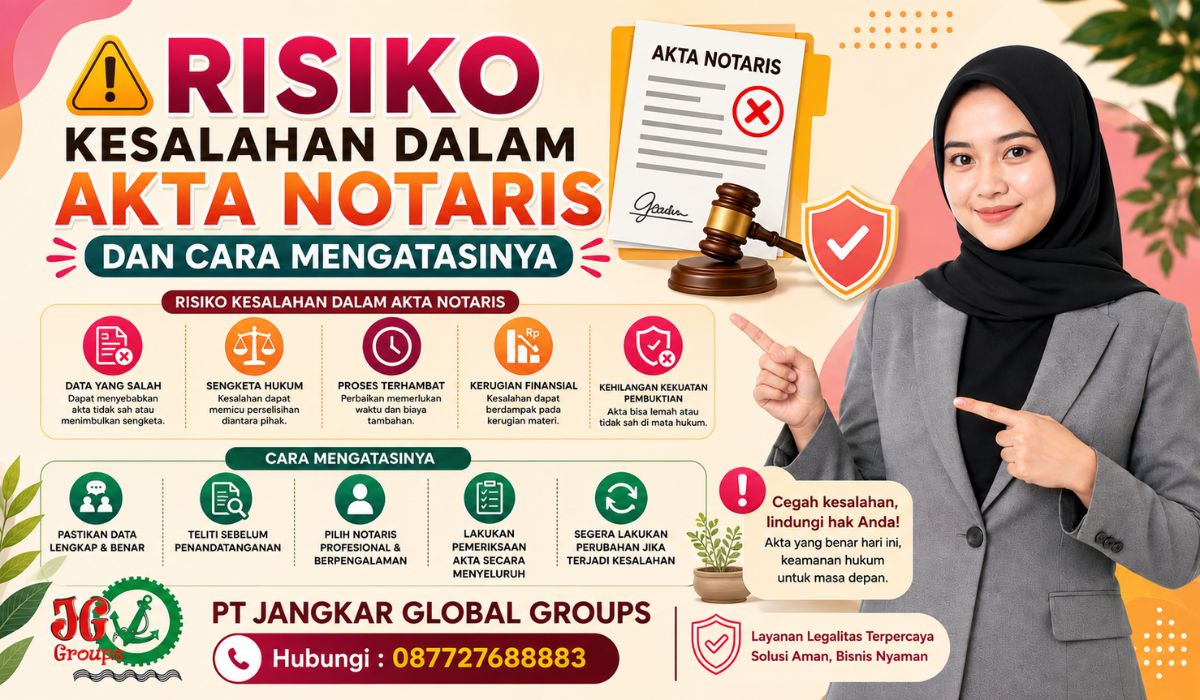 Risiko Kesalahan dalam Akta Notaris dan Cara Mengatasinya