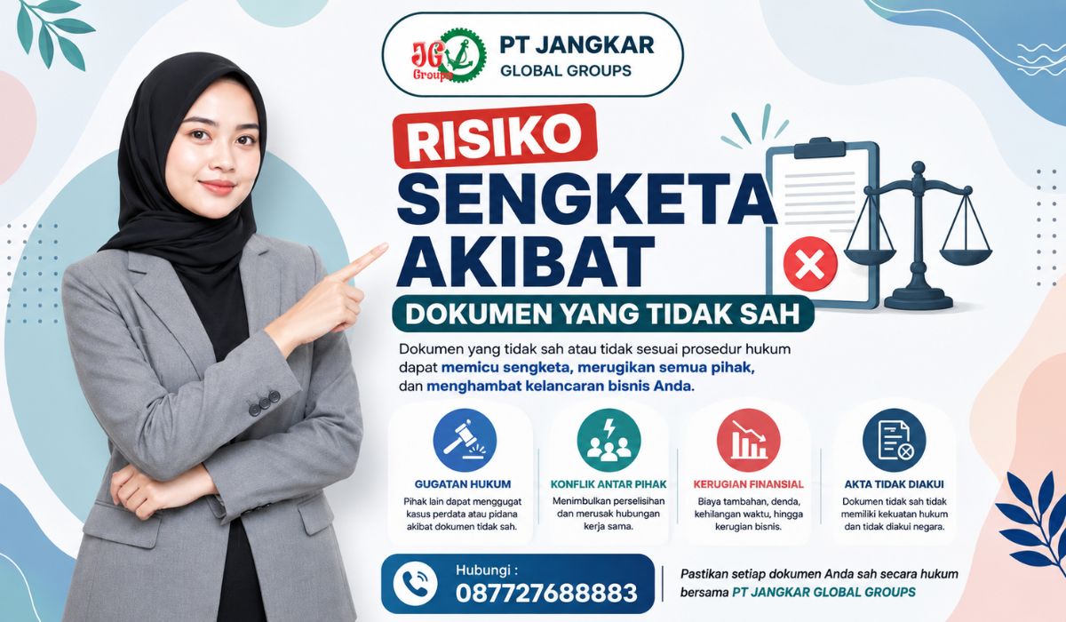 Risiko Sengketa Akibat Dokumen yang Tidak Sah