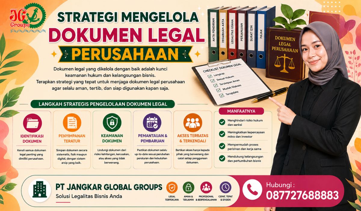 Strategi Mengelola Dokumen Legal Perusahaan