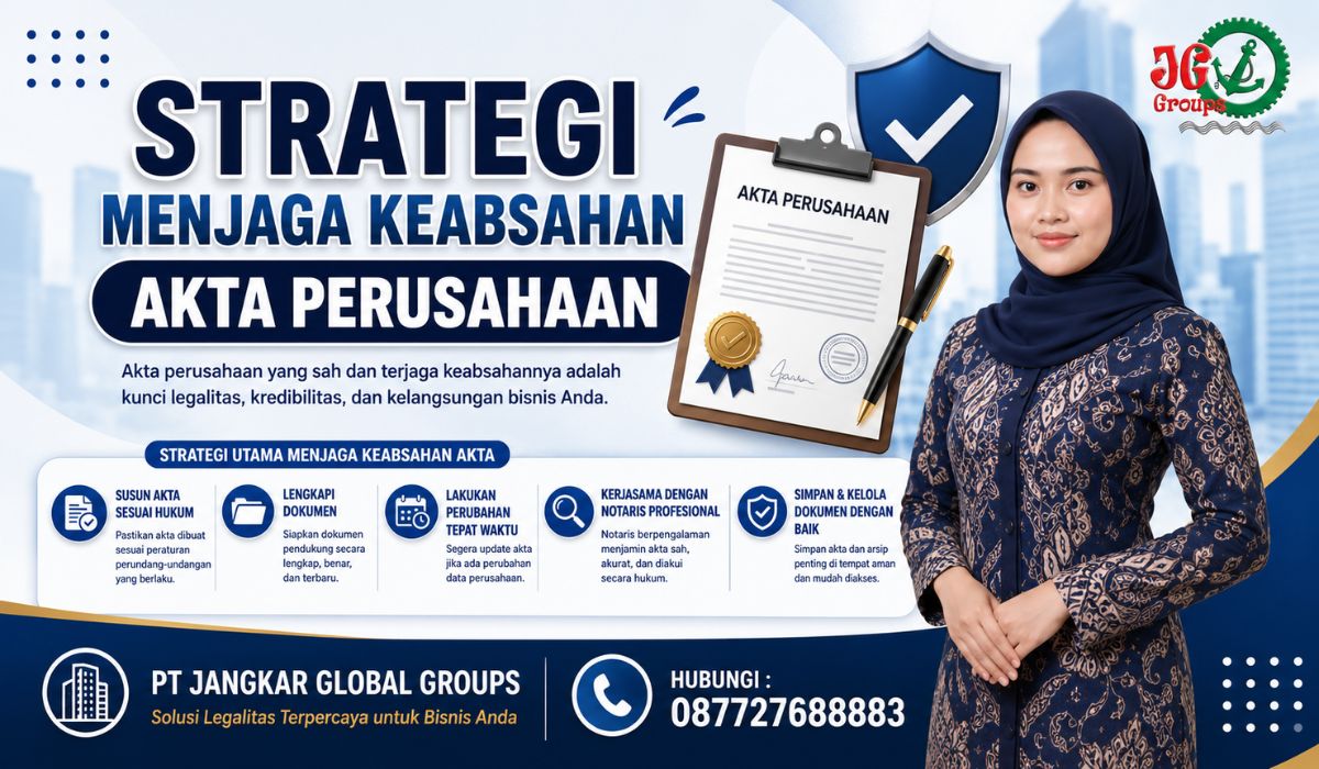 Strategi Menjaga Keabsahan Akta Perusahaan