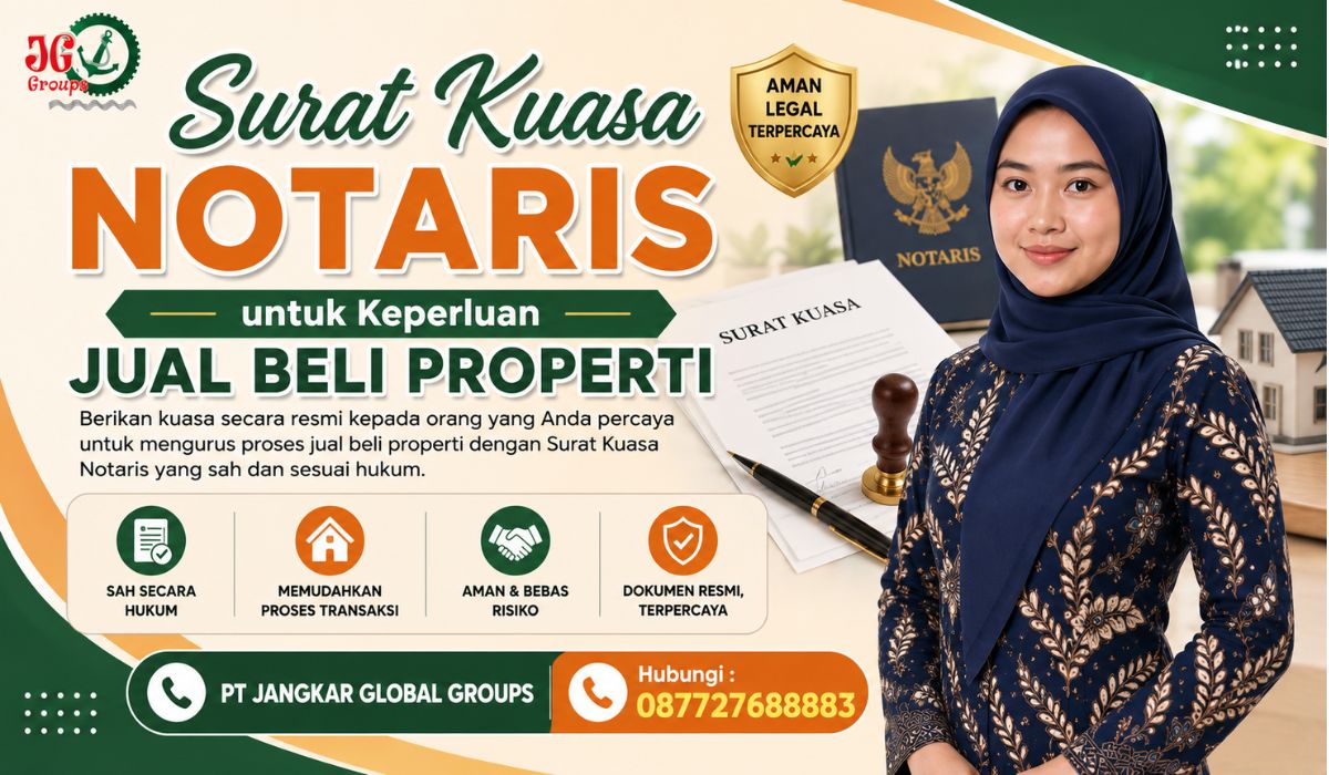 Surat Kuasa Notaris untuk Keperluan Jual Beli Properti