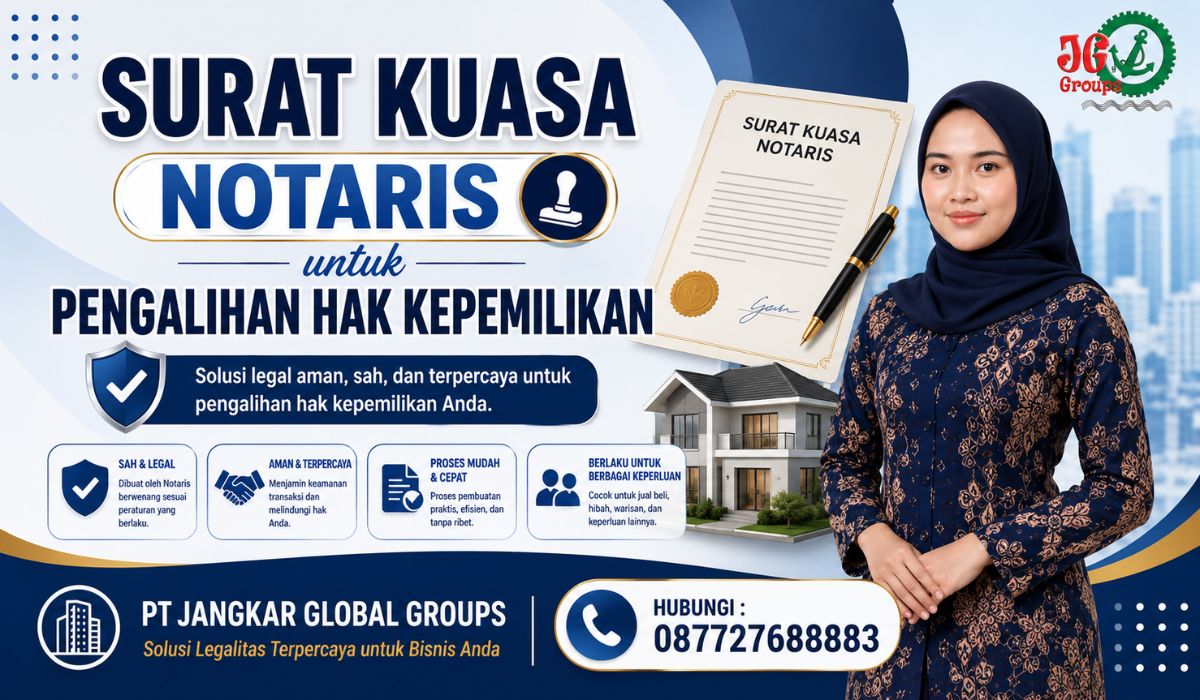 Surat Kuasa Notaris untuk Pengalihan Hak Kepemilikan