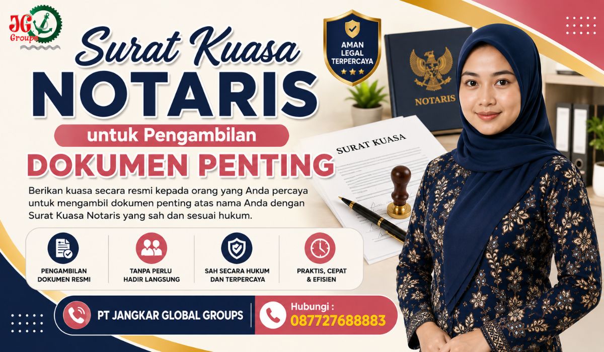 Surat Kuasa Notaris untuk Pengambilan Dokumen Penting