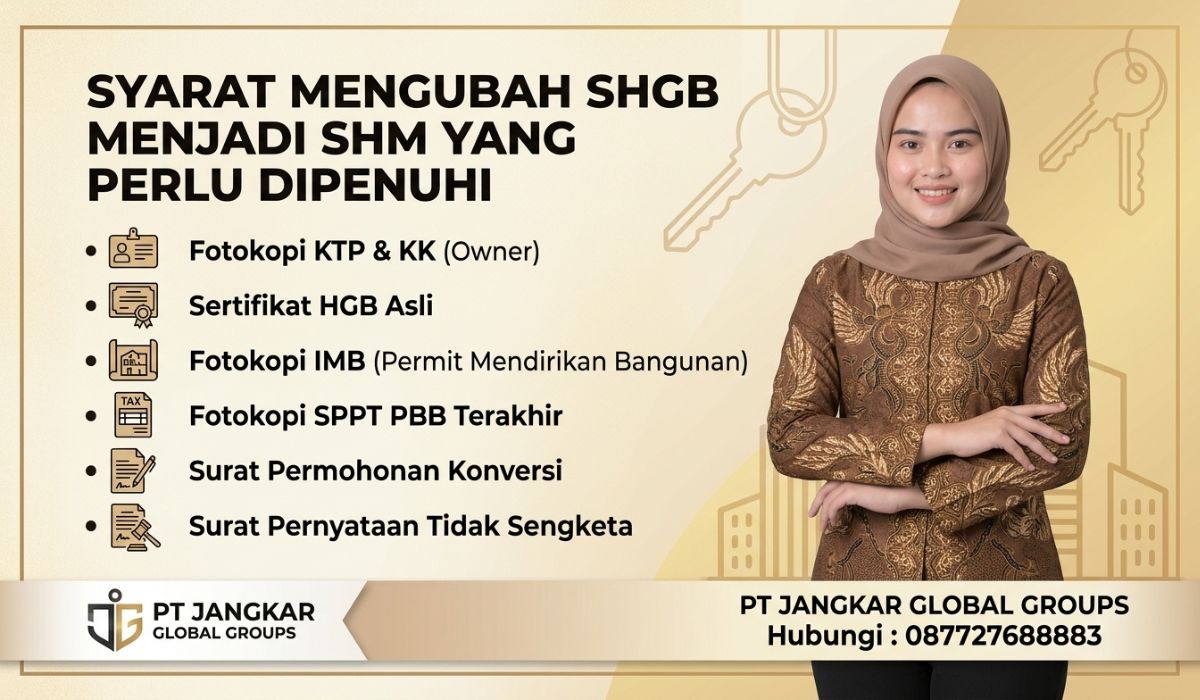 Syarat Mengubah SHGB Menjadi SHM yang Perlu Dipenuhi