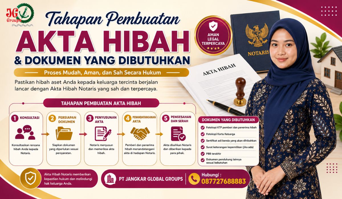 Tahapan Pembuatan Akta Hibah & Dokumen yang Dibutuhkan