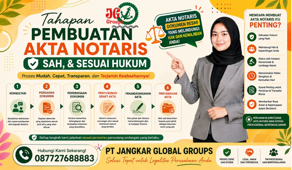 Tahapan Pembuatan Akta Notaris Sah, & Sesuai Hukum