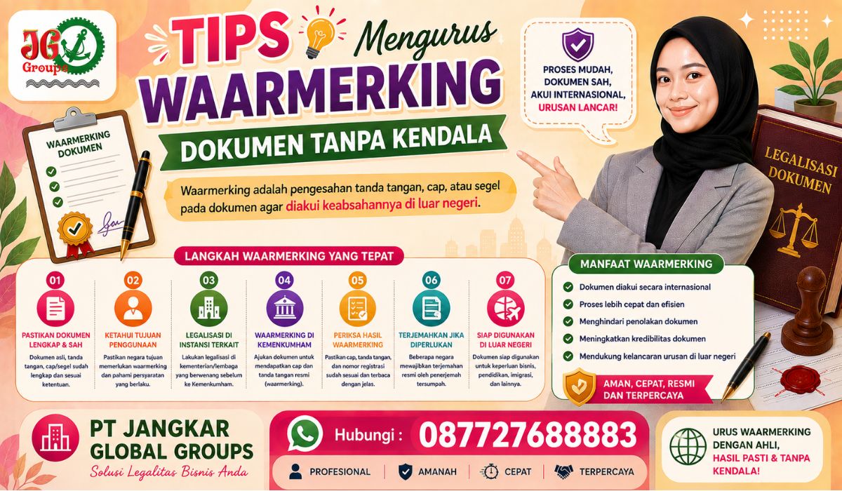 Tips Mengurus Waarmerking Dokumen Tanpa Kendala