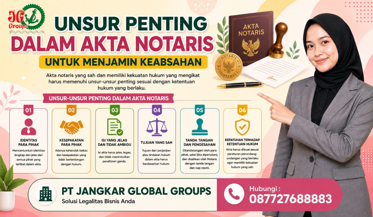 Unsur Penting dalam Akta Notaris untuk Menjamin Keabsahan