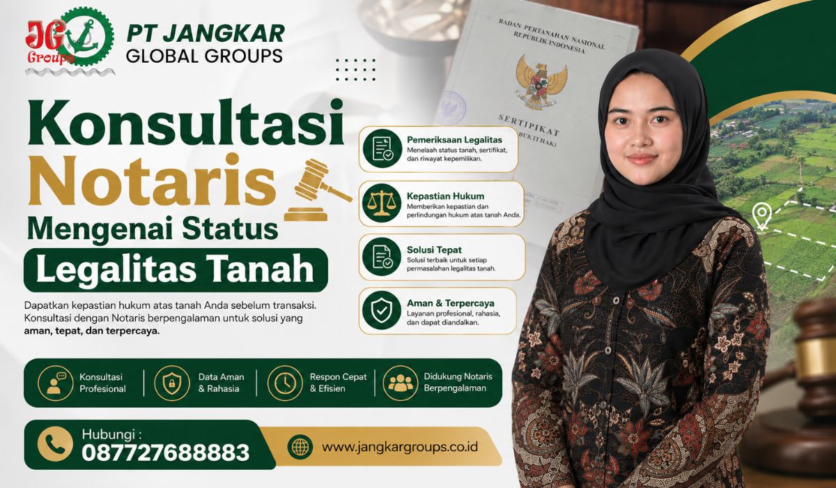 Konsultasi Notaris Mengenai Status Legalitas Tanah